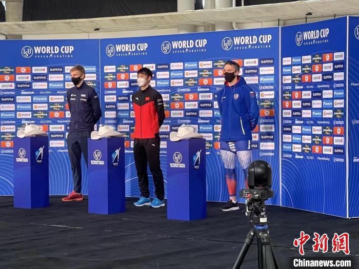 我國速滑在國際大賽上取得的第一個男子1000米金牌?！『邶埥◇w育局提供