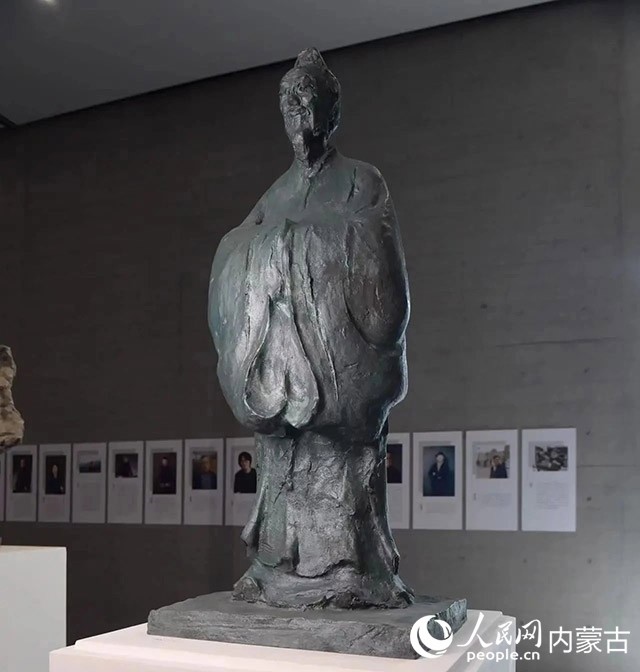 吳為山作品《管子》。實(shí)習(xí)生 楊光攝