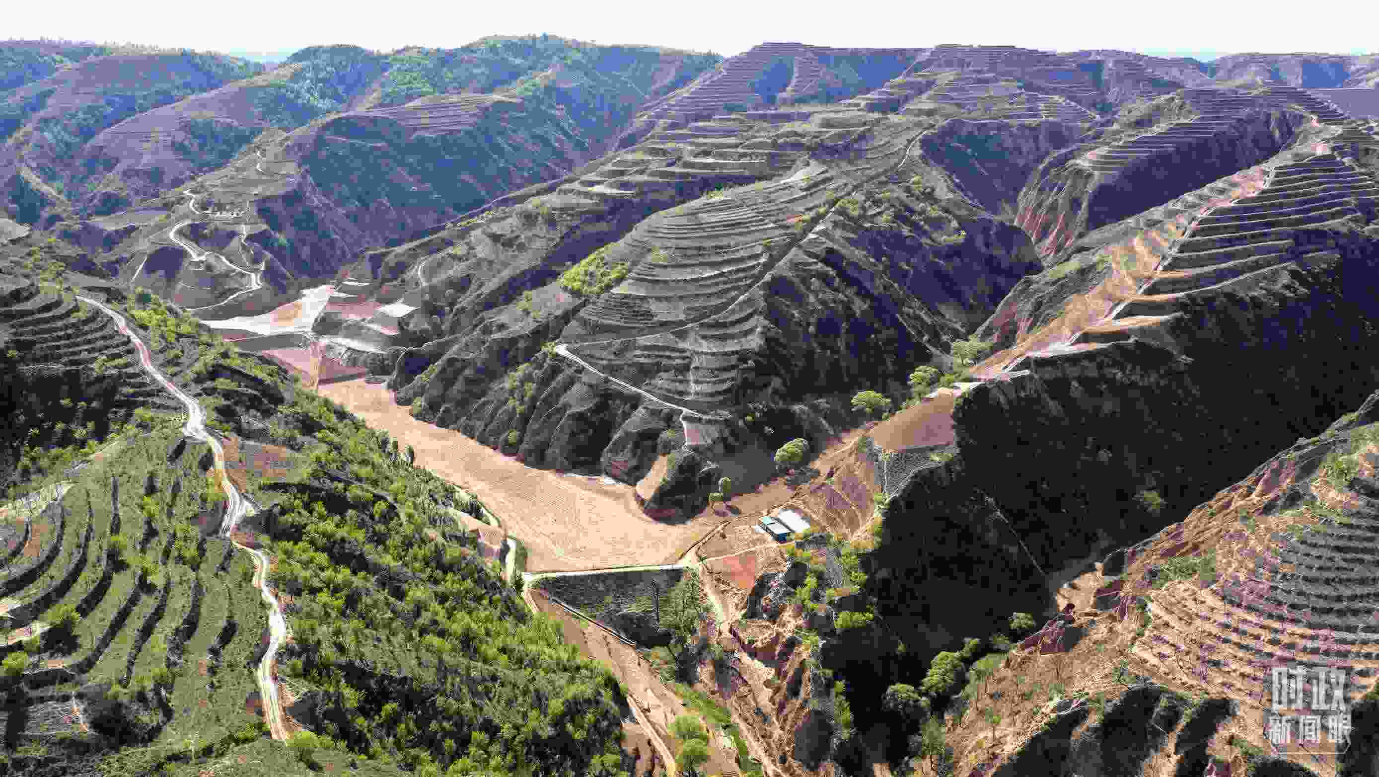 △陜西高原地貌。（圖／視覺中國）