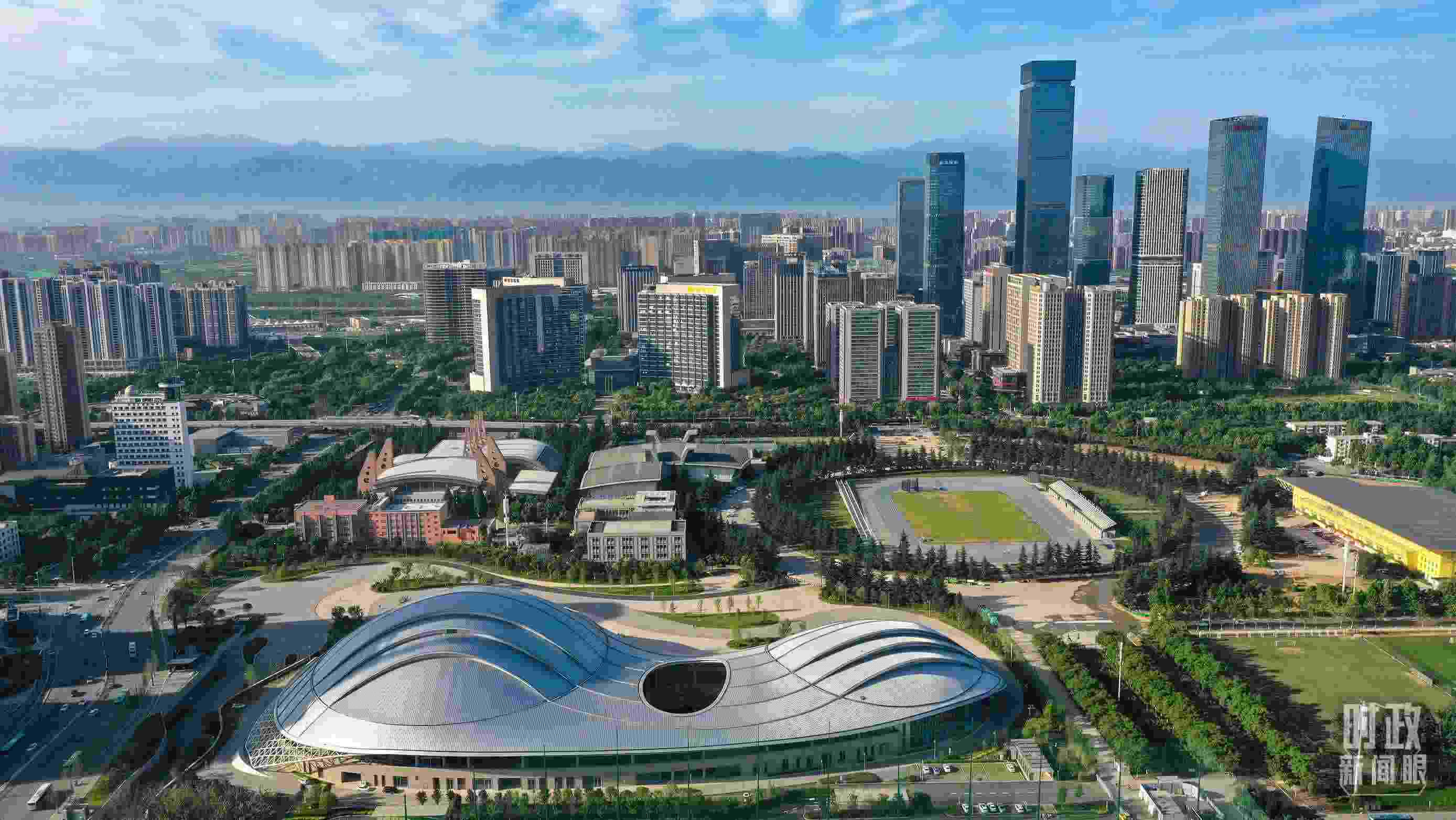 △西安高新區(qū)。（圖／視覺中國）