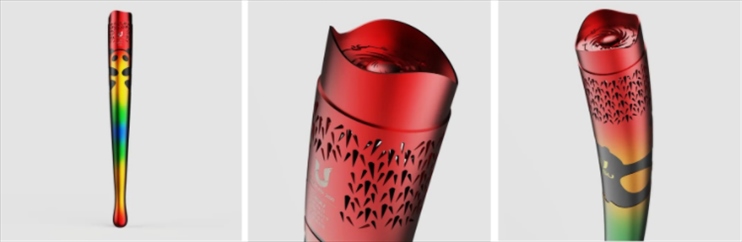 成都大運會火炬“蓉火”。圖片來源：成都大運會官網(wǎng)