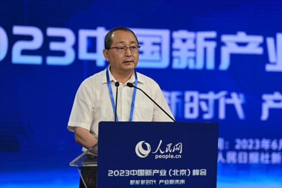 中央網(wǎng)信辦網(wǎng)絡(luò)綜合治理局副局長李云峰。人民網(wǎng)記者 于凱攝