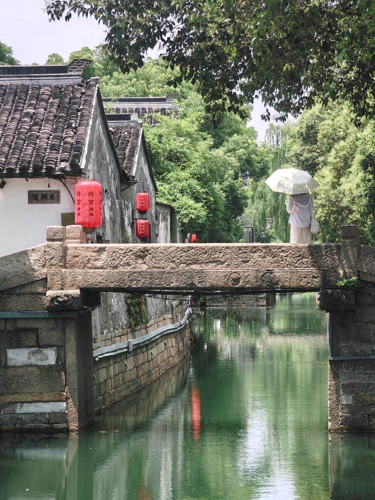 7月6日拍攝的平江歷史文化街區(qū)一景。新華社記者 楊依軍 攝