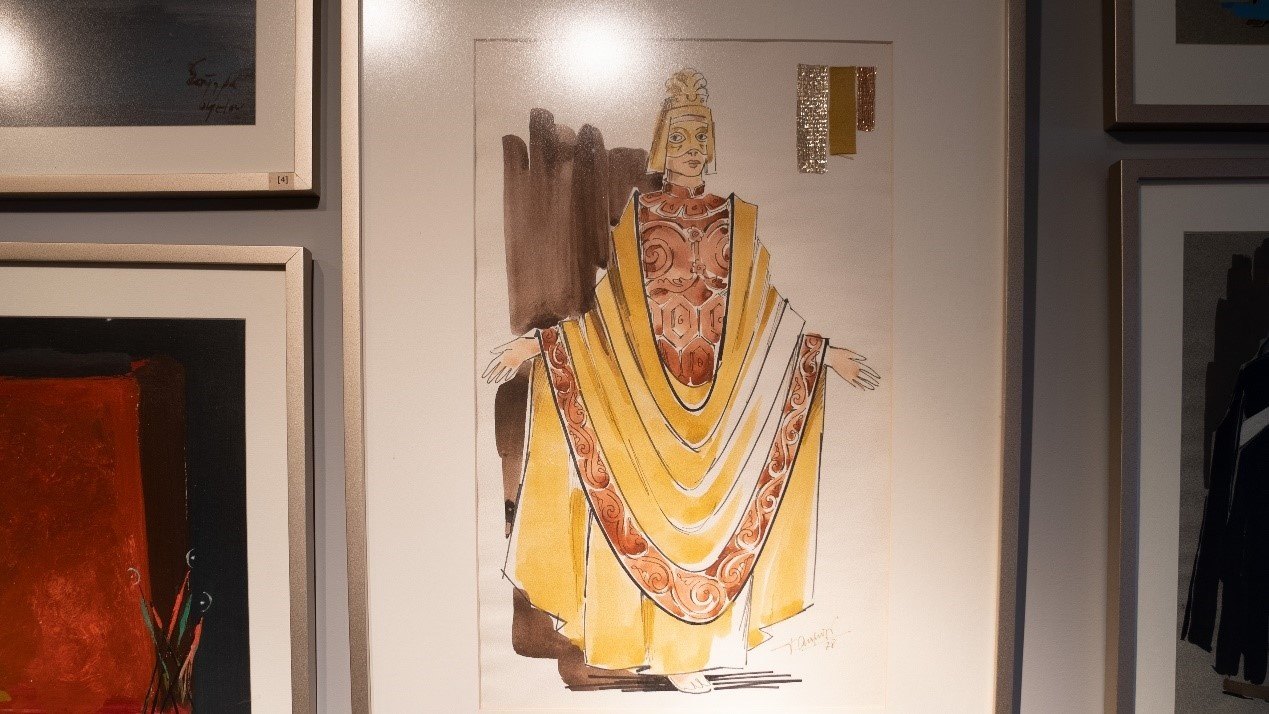 卡贊扎基斯的作品被改編成戲劇。人民網(wǎng)記者 葛泰佚攝