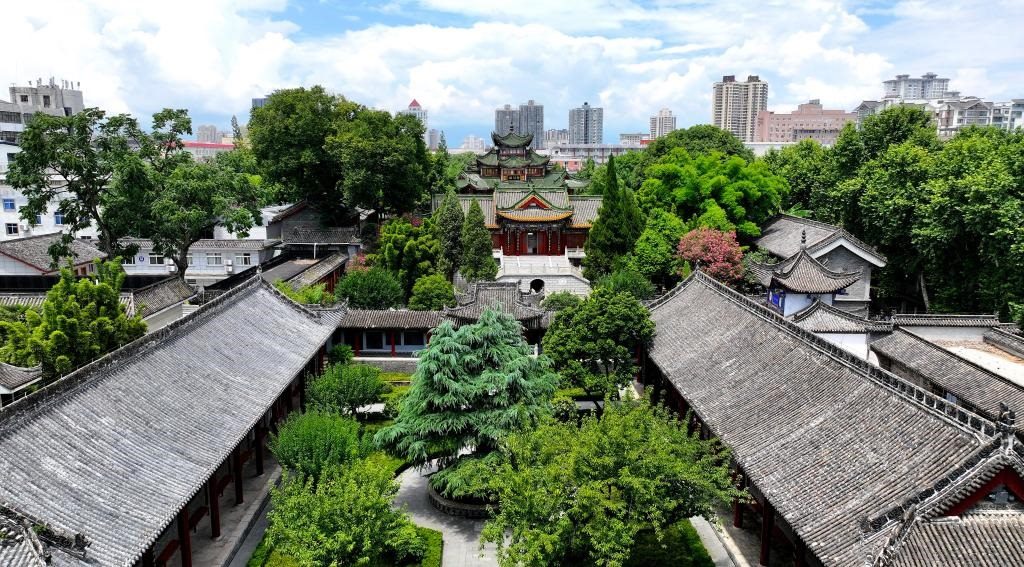 近日拍攝的陜西省漢中市博物館。新華社記者 劉瀟 攝