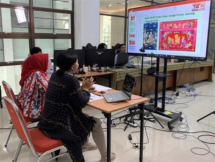 活動(dòng)現(xiàn)場(chǎng)。供圖：印尼三一一大學(xué)孔子學(xué)院