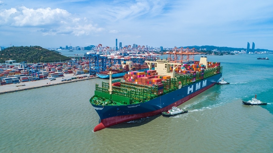 貨物從廈門自貿(mào)片區(qū)運往全球。廈門自貿(mào)片區(qū)供圖