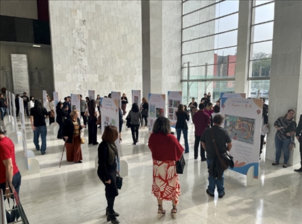 獲獎作品展現(xiàn)場。中國駐圣保羅總領(lǐng)館供圖