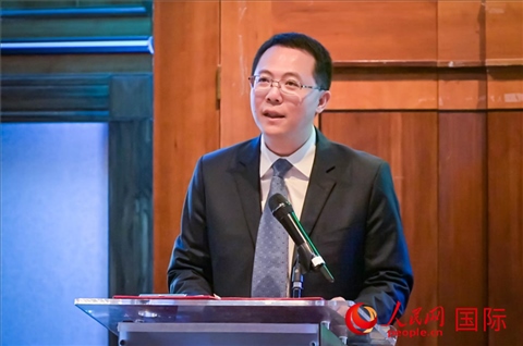 吳文海致辭。人民網(wǎng) 郭錦標攝