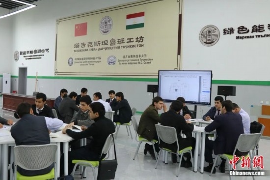 2023年4月，位于杜尚別的塔吉克斯坦魯班工坊課堂。張碩 攝