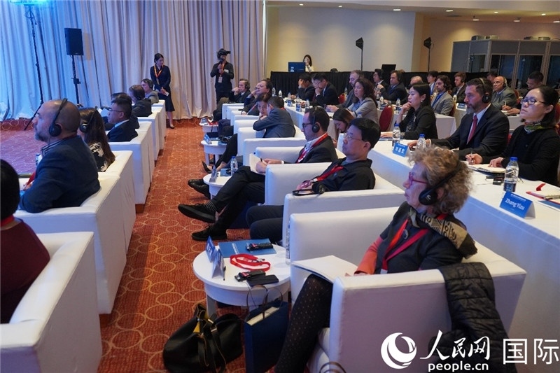 圖為“中拉文明對話論壇”現(xiàn)場。人民網記者 許放攝