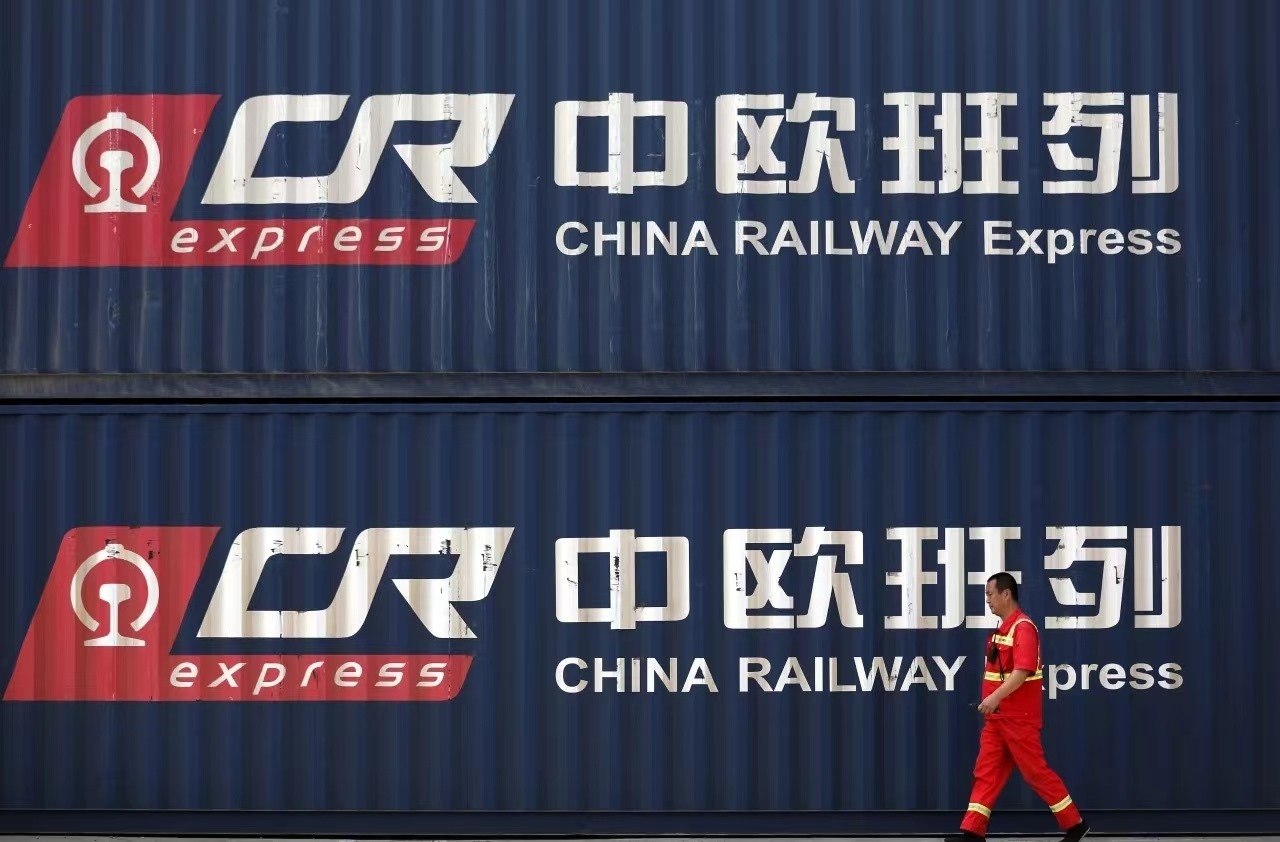 國鐵集團(tuán)發(fā)布中歐班列全程時(shí)刻表成果。國鐵集團(tuán)供圖