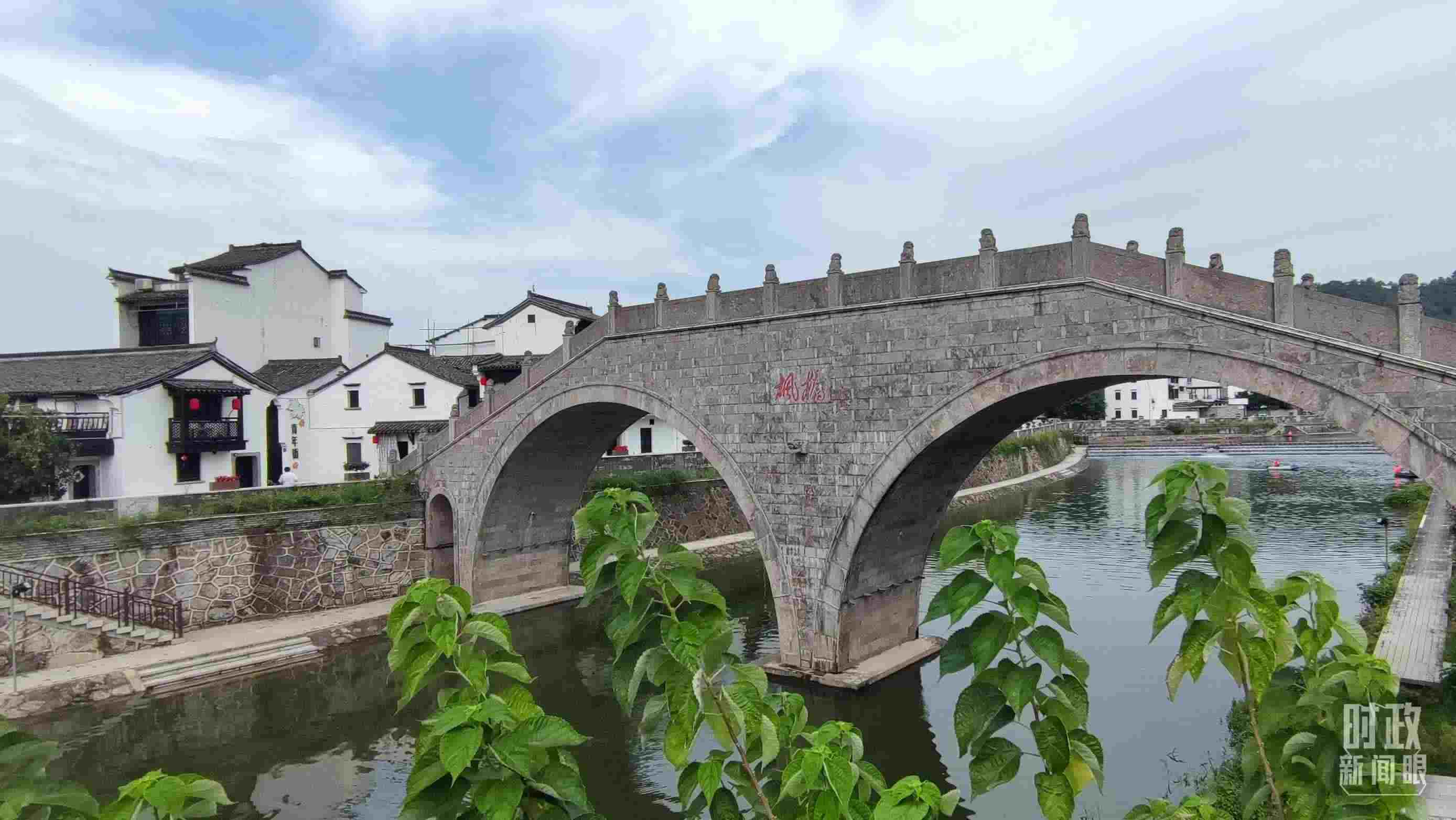 △楓橋古鎮(zhèn)。（總臺央視記者耿小龍拍攝）