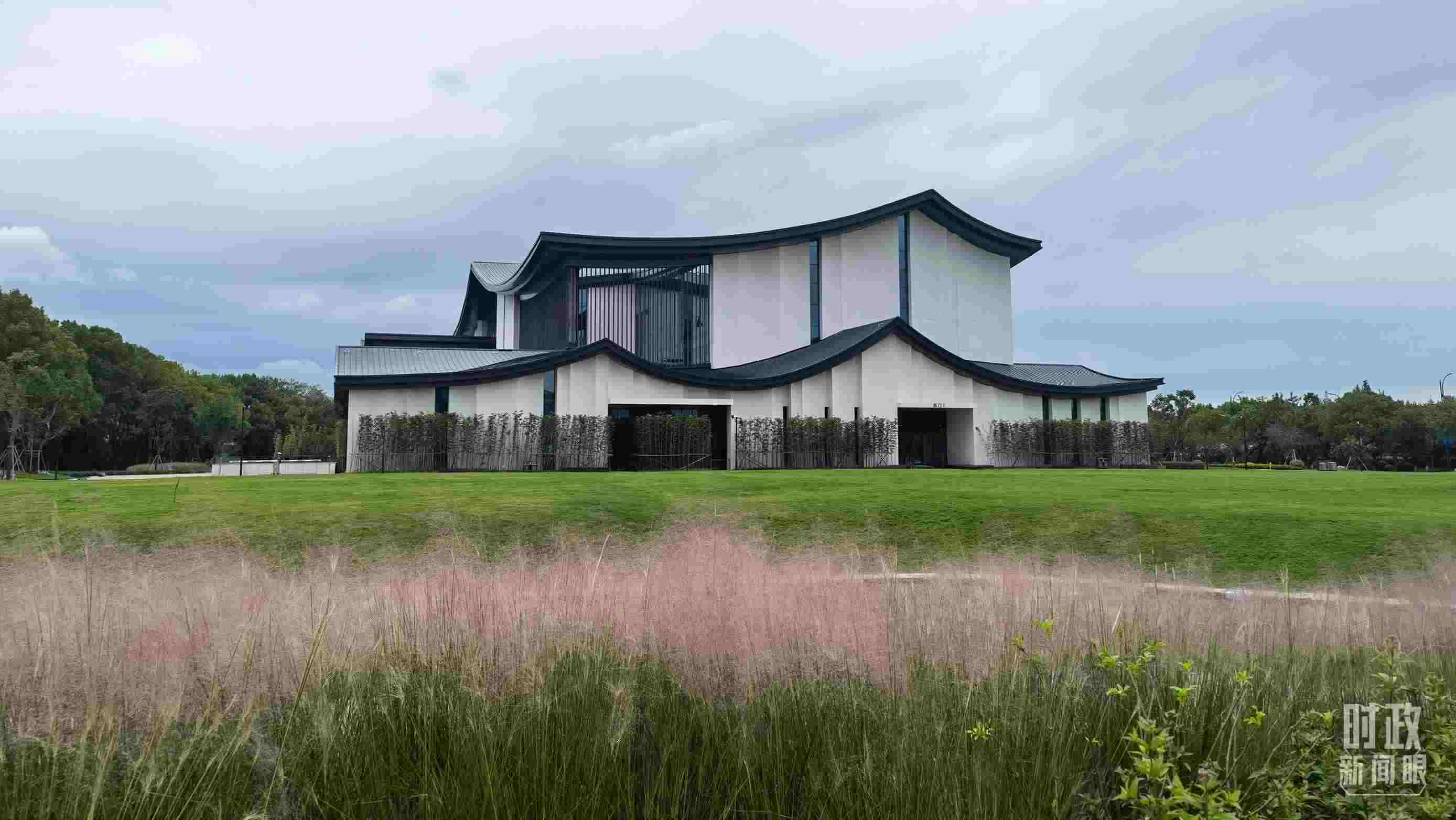 △浙東運(yùn)河文化園。（總臺(tái)央視記者石丞拍攝）