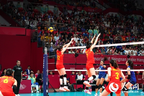 比賽現(xiàn)場。人民網(wǎng)記者 胡雪蓉攝