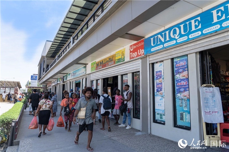 2023年9月12日，所羅門群島首都霍尼亞拉街景。人民網(wǎng) 賀吉攝