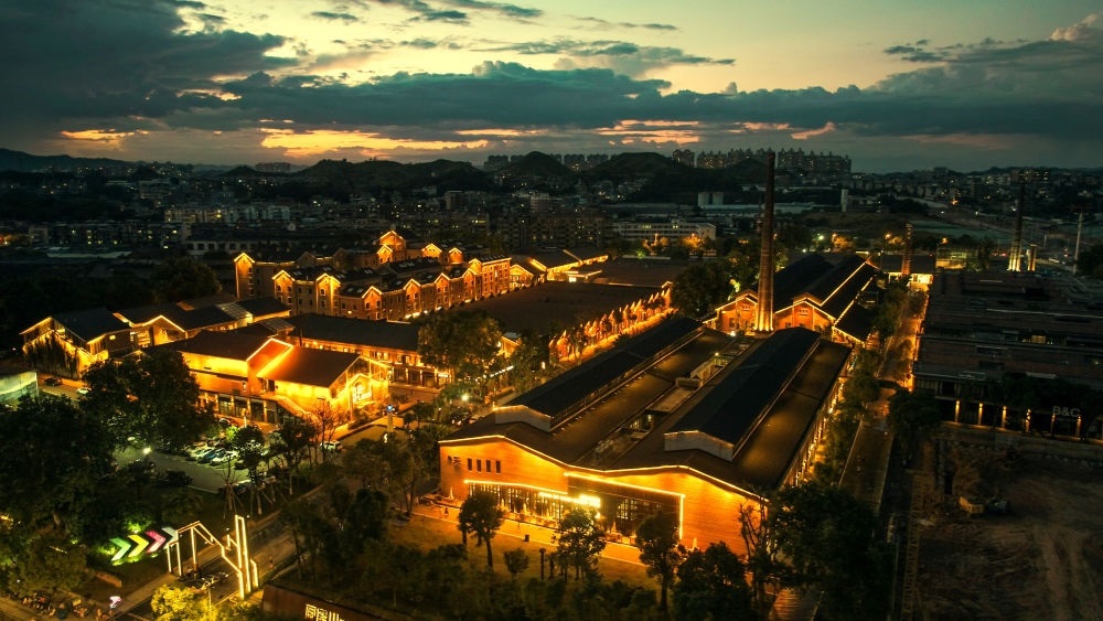 ↑ 景德鎮(zhèn)文創(chuàng)街區(qū)。