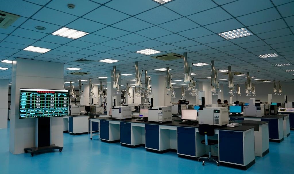 近日拍攝的公司檢驗(yàn)計(jì)量中心。新華社記者 胡晨歡 攝