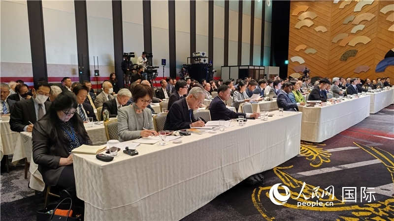 “一帶一路”倡議十周年國際研討會現(xiàn)場。人民網(wǎng) 蔣曉辰攝