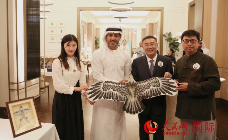 非遺展示。人民網(wǎng) 塔里克·易卜拉欣攝