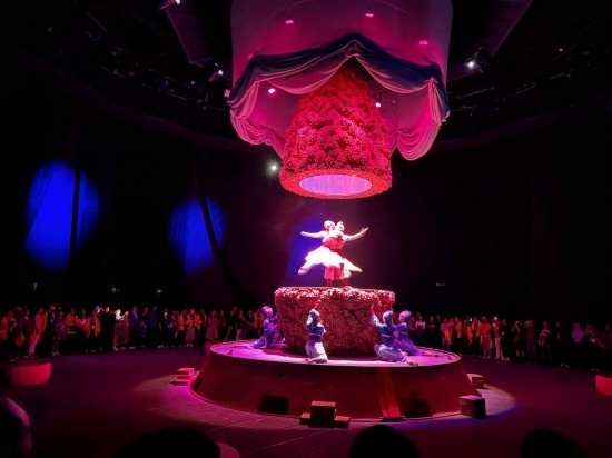 《天釀》演出場景。本報記者劉書文攝