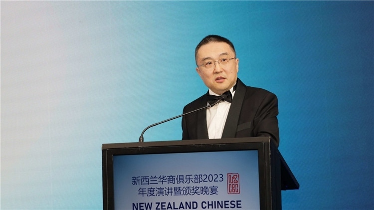 中國駐新西蘭大使王小龍。攝影：張凱