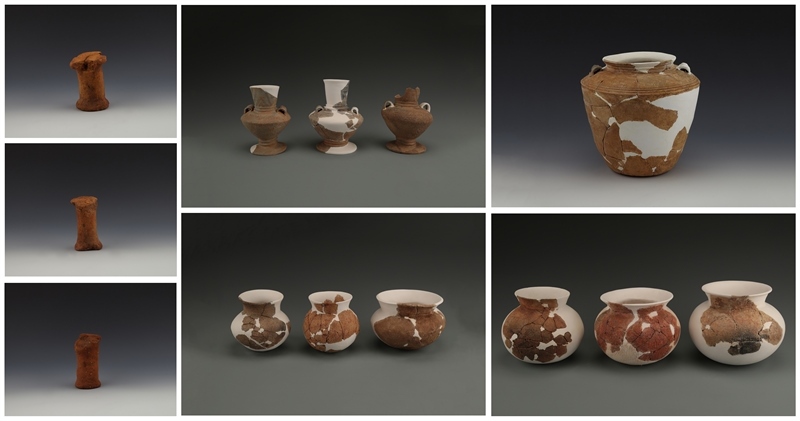 龜山遺址出土陶器。國家文物局供圖