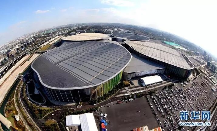 中國國際進(jìn)口博覽會舉辦場地——國家會展中心（上海）。新華社記者 凡軍 攝