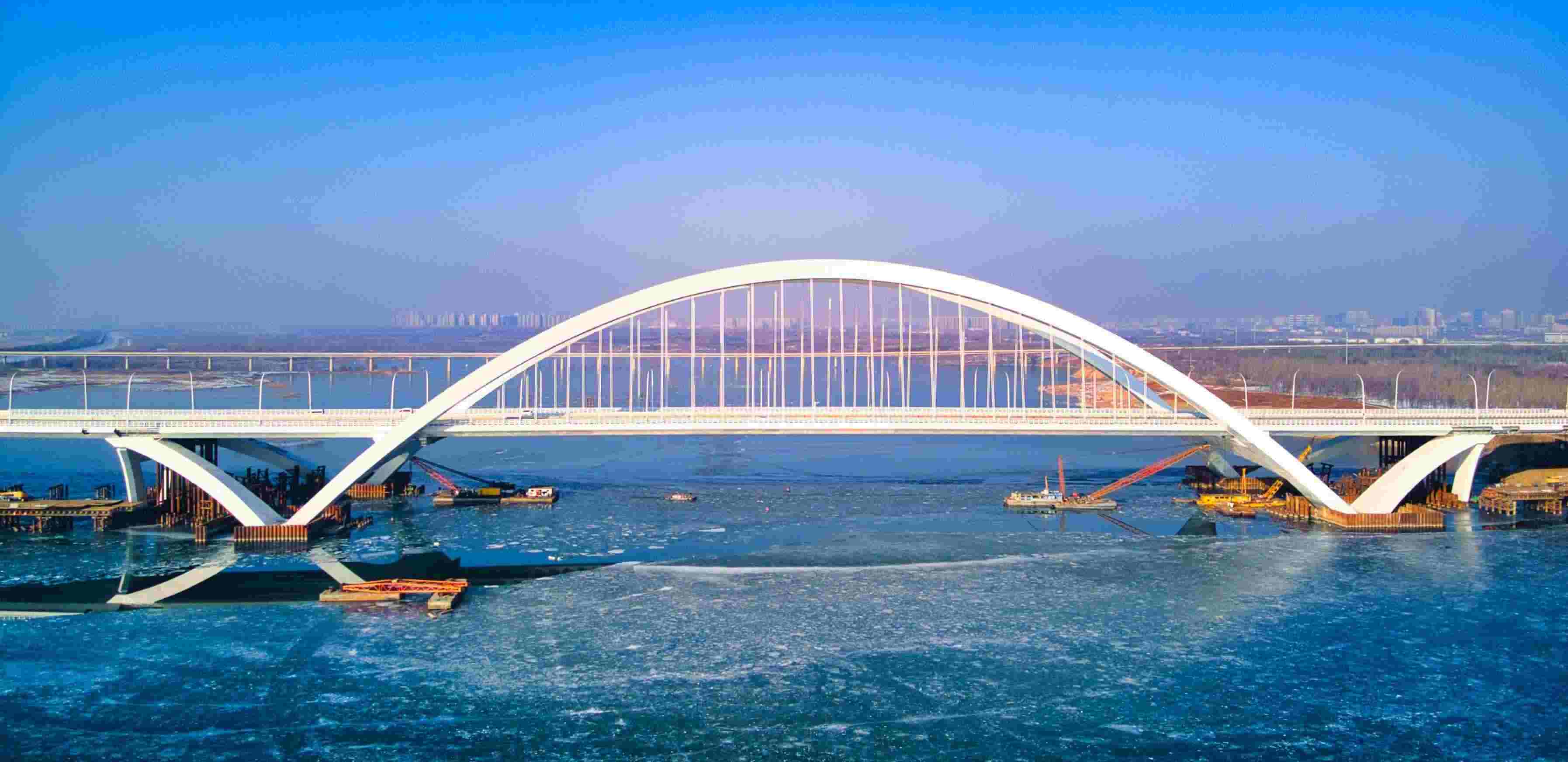 開通后的京雄大橋。受訪方供圖