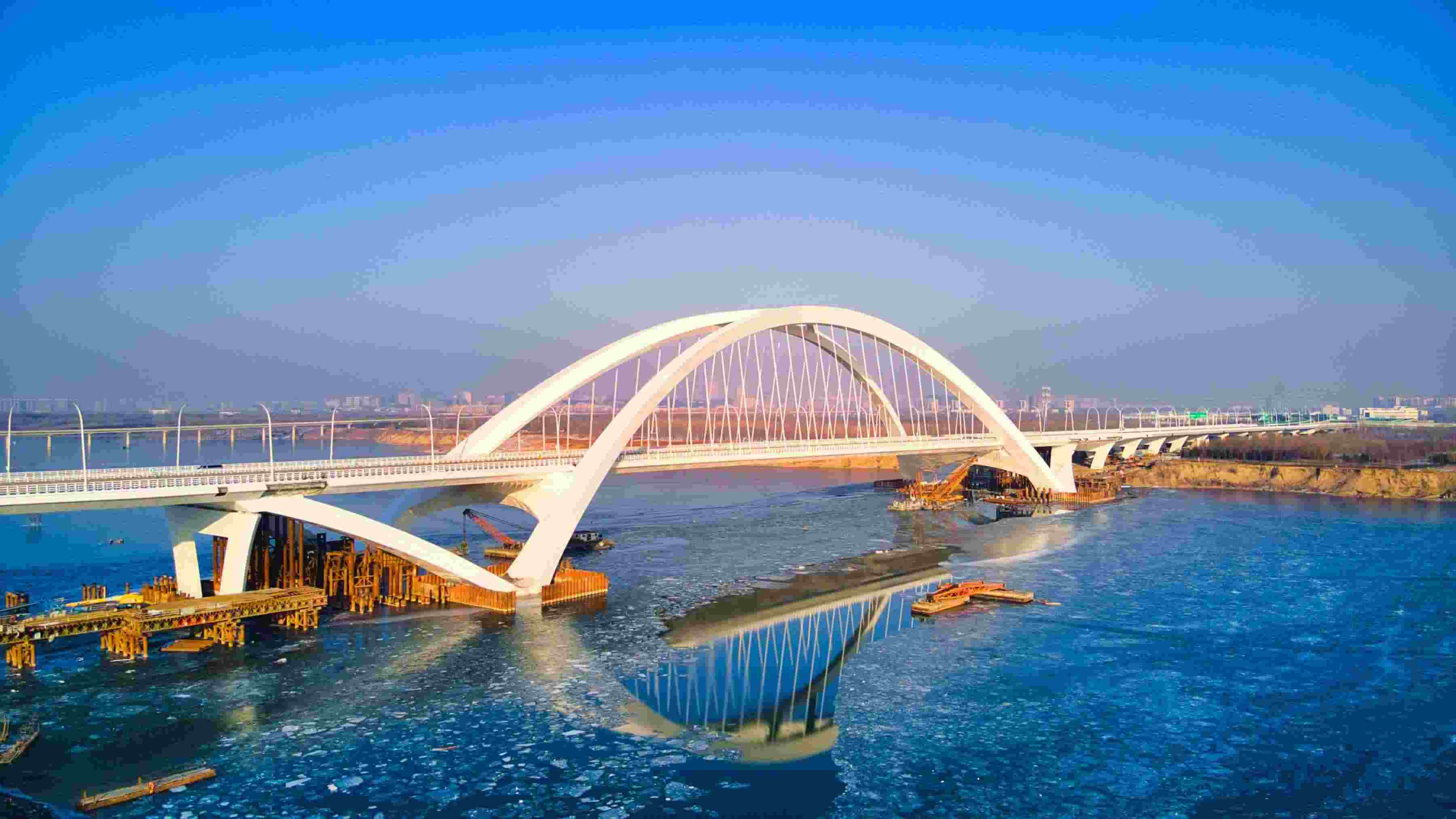 開通后的京雄大橋。受訪方供圖