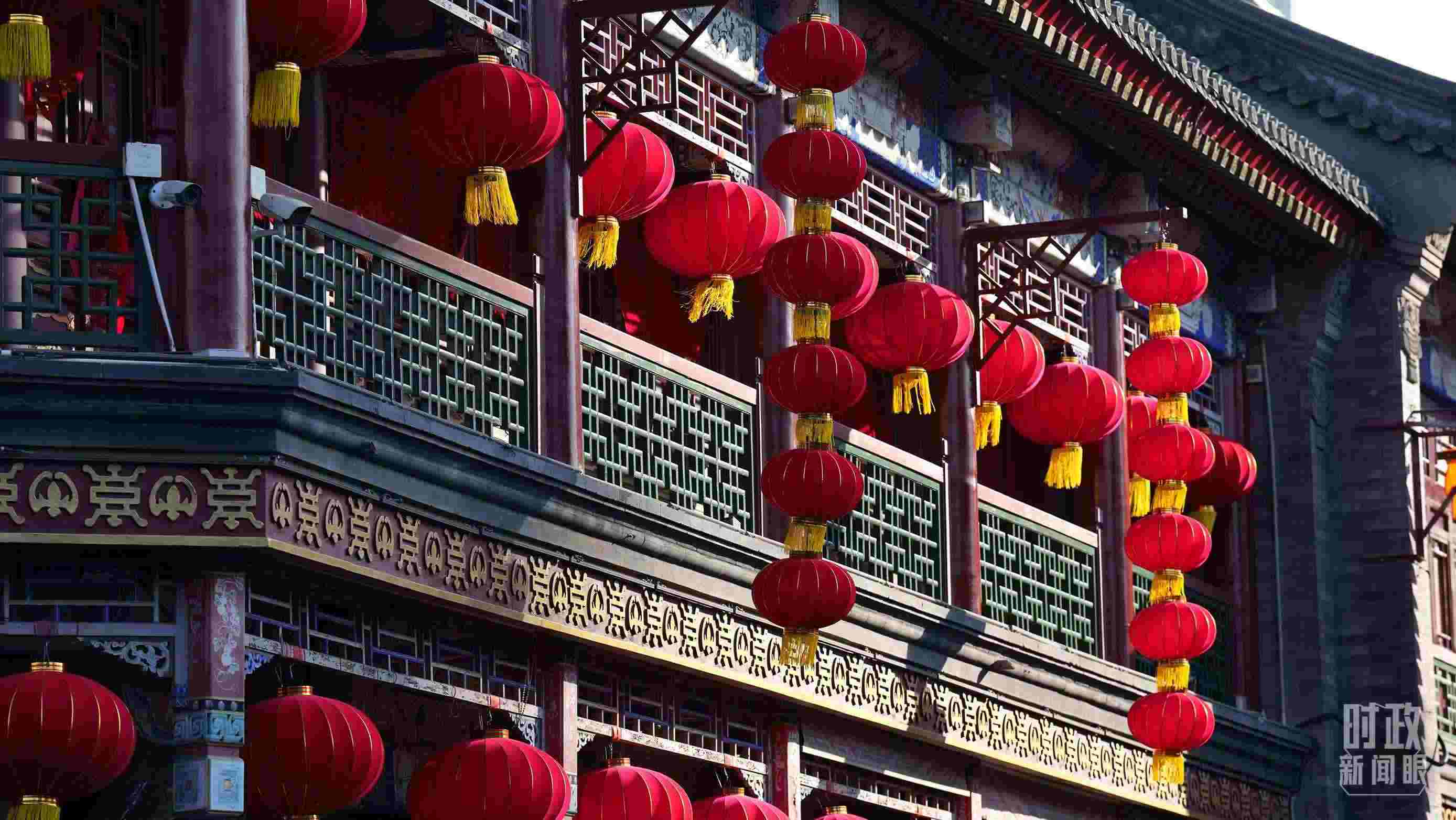 △天津古文化街。（總臺(tái)國(guó)廣記者李晉拍攝）