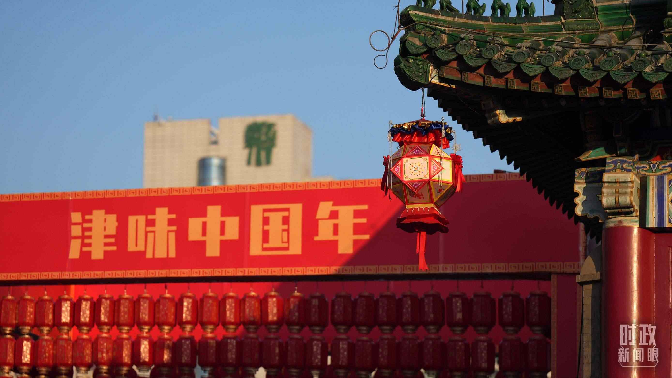 △天津街景。（總臺(tái)國(guó)廣記者李晉拍攝）