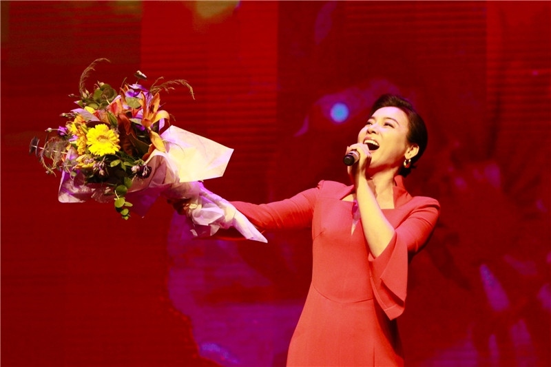 2024年“四海同春”慰?jī)S訪演團(tuán)亞太團(tuán)新西蘭惠靈頓演出現(xiàn)場(chǎng)。（圖片由陸欣讌、孟韜、葉勇提供）