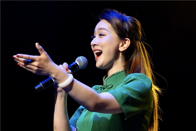 2024年“四海同春”慰?jī)S訪演團(tuán)亞太團(tuán)新西蘭惠靈頓演出現(xiàn)場(chǎng)。圖片由陸欣讌、孟韜、葉勇提供