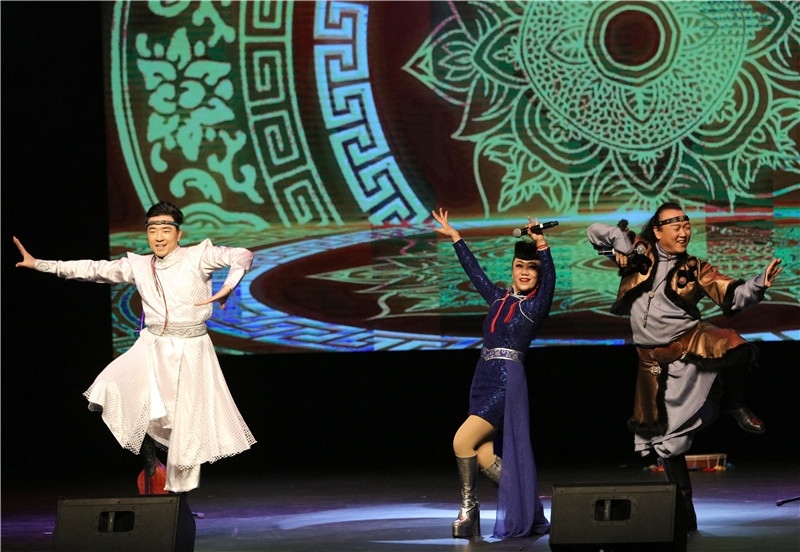 2024年“四海同春”慰?jī)S訪演團(tuán)亞太團(tuán)新西蘭惠靈頓演出現(xiàn)場(chǎng)。圖片由陸欣讌、孟韜、葉勇提供