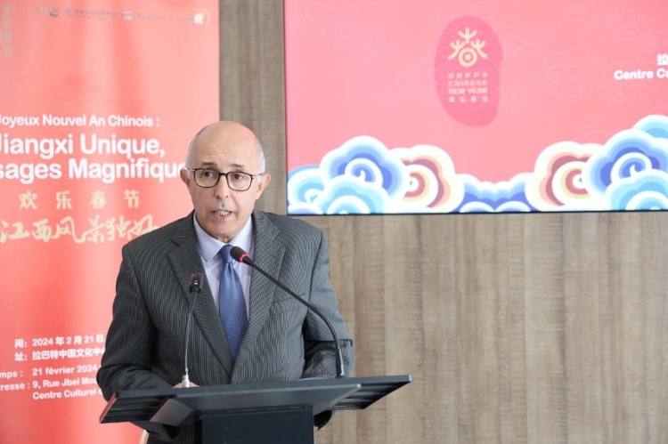 拉巴特文化藝術(shù)遺產(chǎn)復(fù)興協(xié)會主席德里希致辭?；艟z