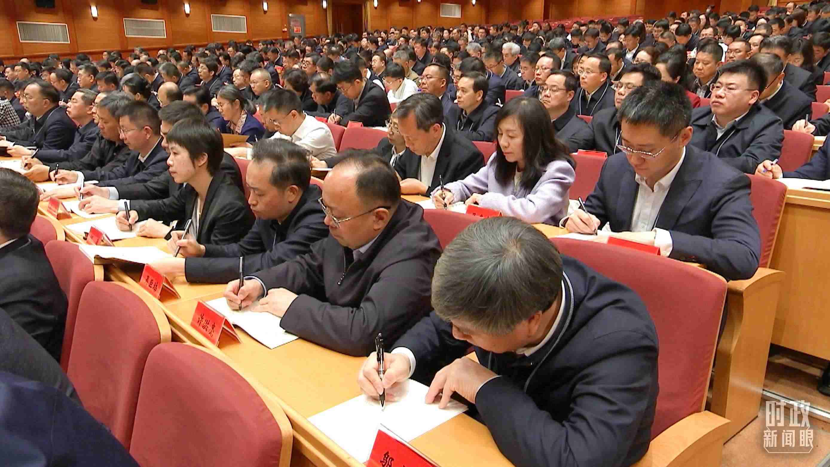 △中青年干部培訓班開班式現(xiàn)場。