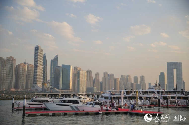 游艇展場景。人民網(wǎng) 塔里克·易卜拉欣攝