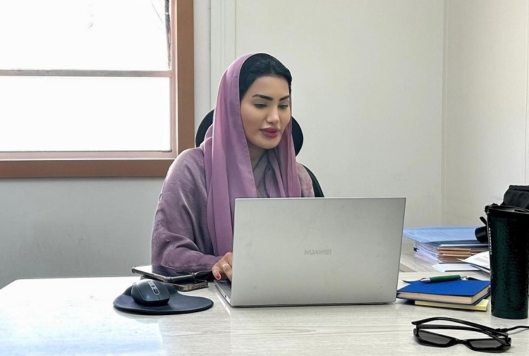 卡爾圖姆在工作中。中石化南京工程中東公司供圖