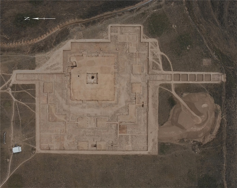 四角坪遺址平面圖。中國(guó)文物報(bào)社供圖