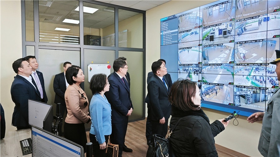 3月24日，中蒙官員考察項(xiàng)目。駐蒙古使館供圖