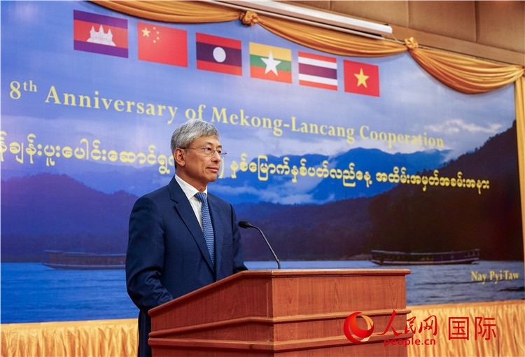 陳海大使致辭。人民網(wǎng)記者 謝佳君攝