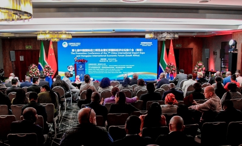 現(xiàn)場(chǎng)照片。（圖片來源：中國國際進(jìn)口博覽會(huì)官微）