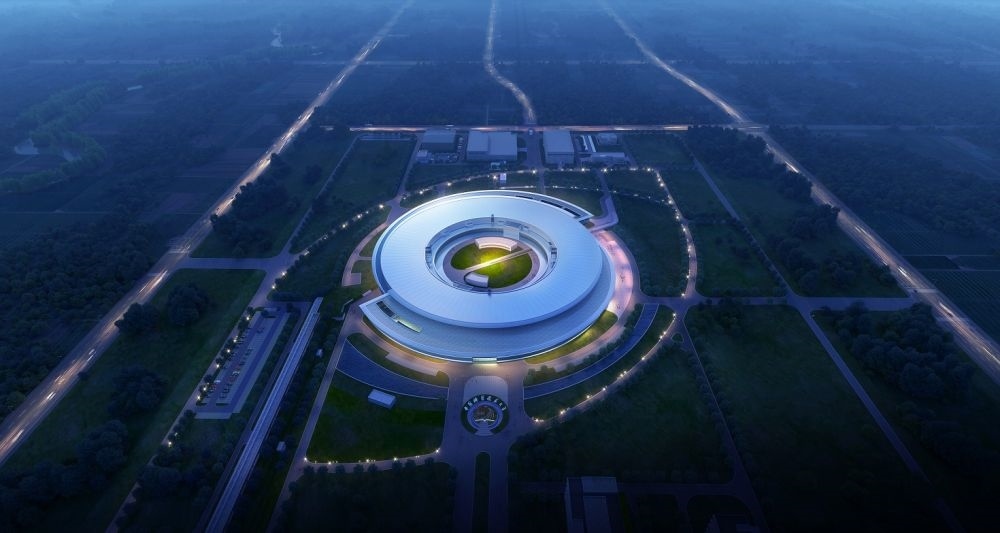 這是合肥先進(jìn)光源效果圖。