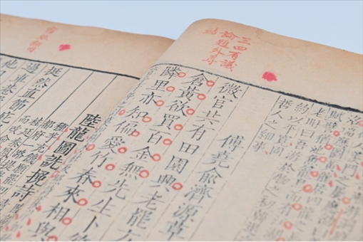 人民教育出版社館藏善本古籍《施注蘇詩(shī)》內(nèi)文展示。人教社供圖