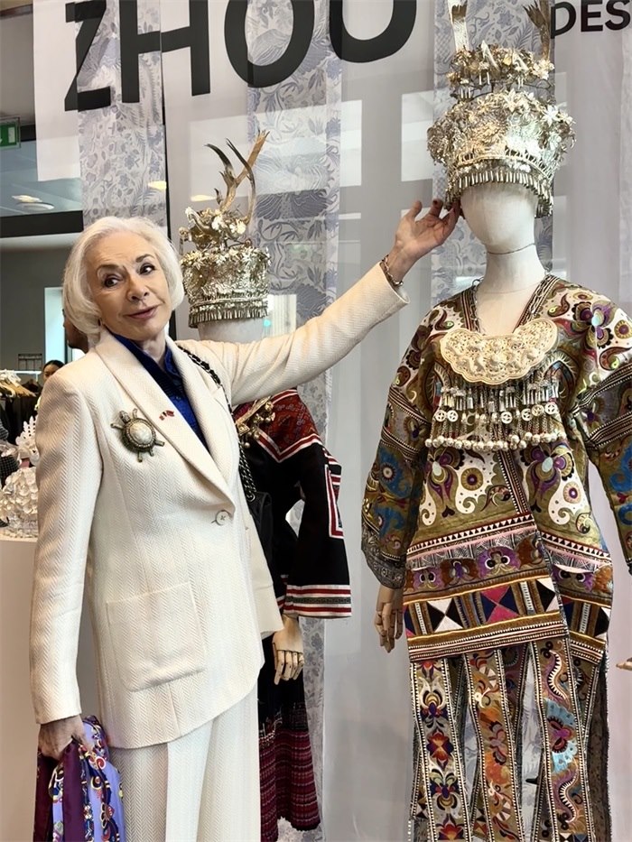 法國友人參加2024多彩貴州文化和旅游推廣周活動。主辦方供圖