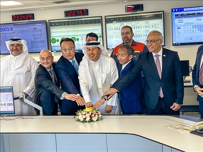 圖為燃機(jī)點(diǎn)火儀式，主辦方供圖