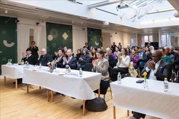 活動(dòng)現(xiàn)場(chǎng)。中國(guó)駐瑞典大使館供圖