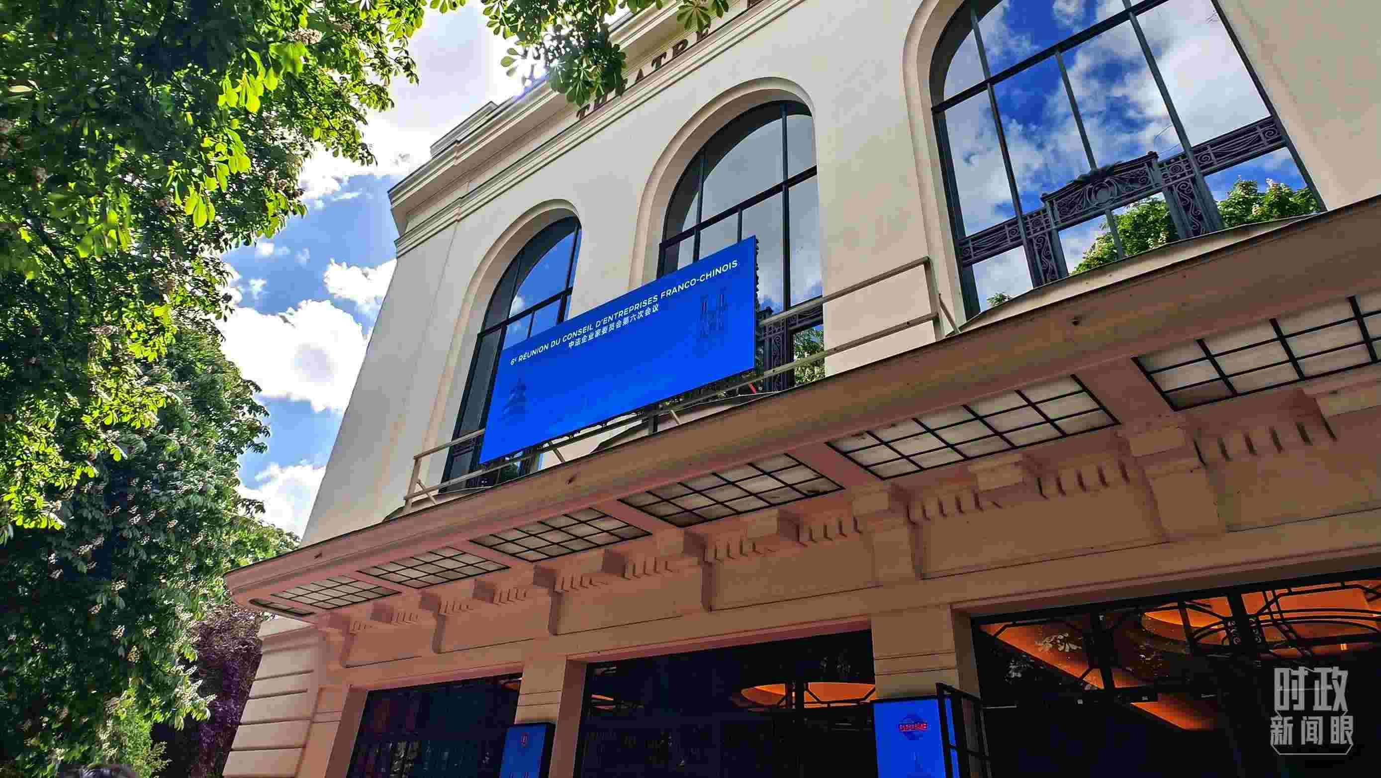 △馬里尼劇院。（總臺(tái)央廣記者馬喆拍攝）