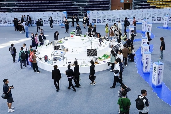 入圍決賽作品成果展。北京建筑大學(xué)供圖